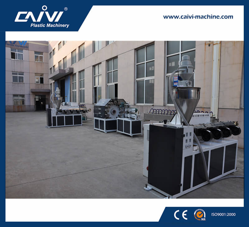 PVC纖維增強軟管生產(chǎn)線